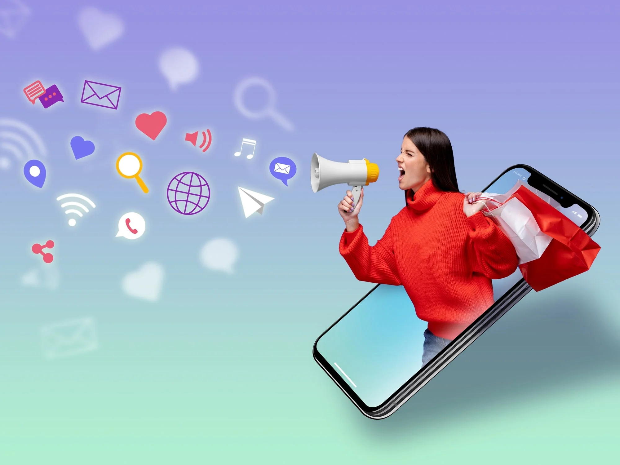 Master the Art of Social Media Advertising 4 Free photo social media marketing concept for marketing with applications
