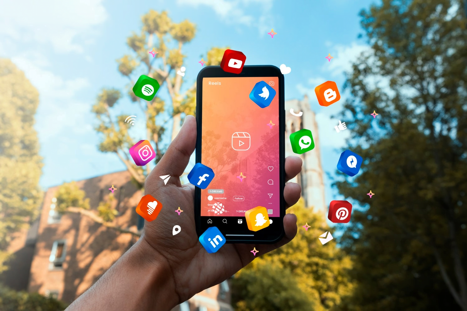 How to Market Real Estate on Social Media: A Comprehensive Guide 6 Free photo hand holding smartphone social media concept
