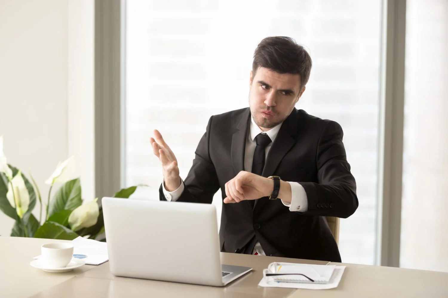 Why Automate Social Media: An In-Depth Guide 3 Free photo ceo feeling serious problem with time organization