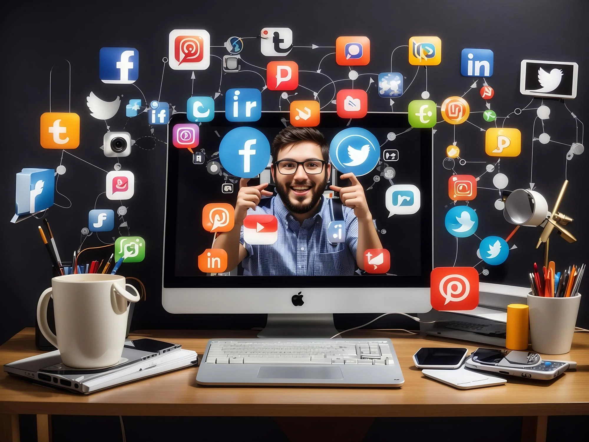 Master the Art of Social Media Advertising 5 Free photo social media marketing concept for marketing