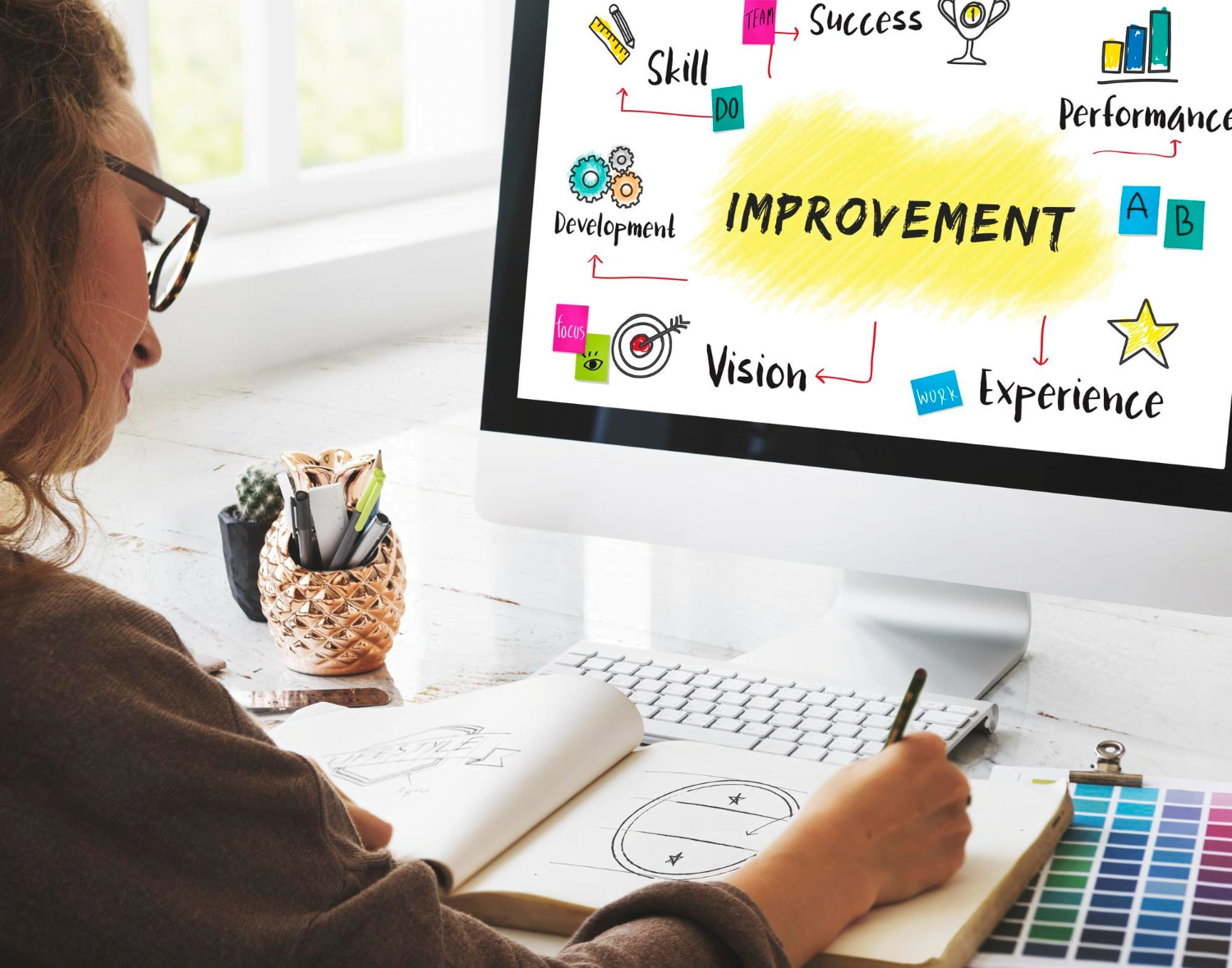 How to measure social media marketing performance: The Facts 8 Free photo improvement potential excellence diagram graphic concept