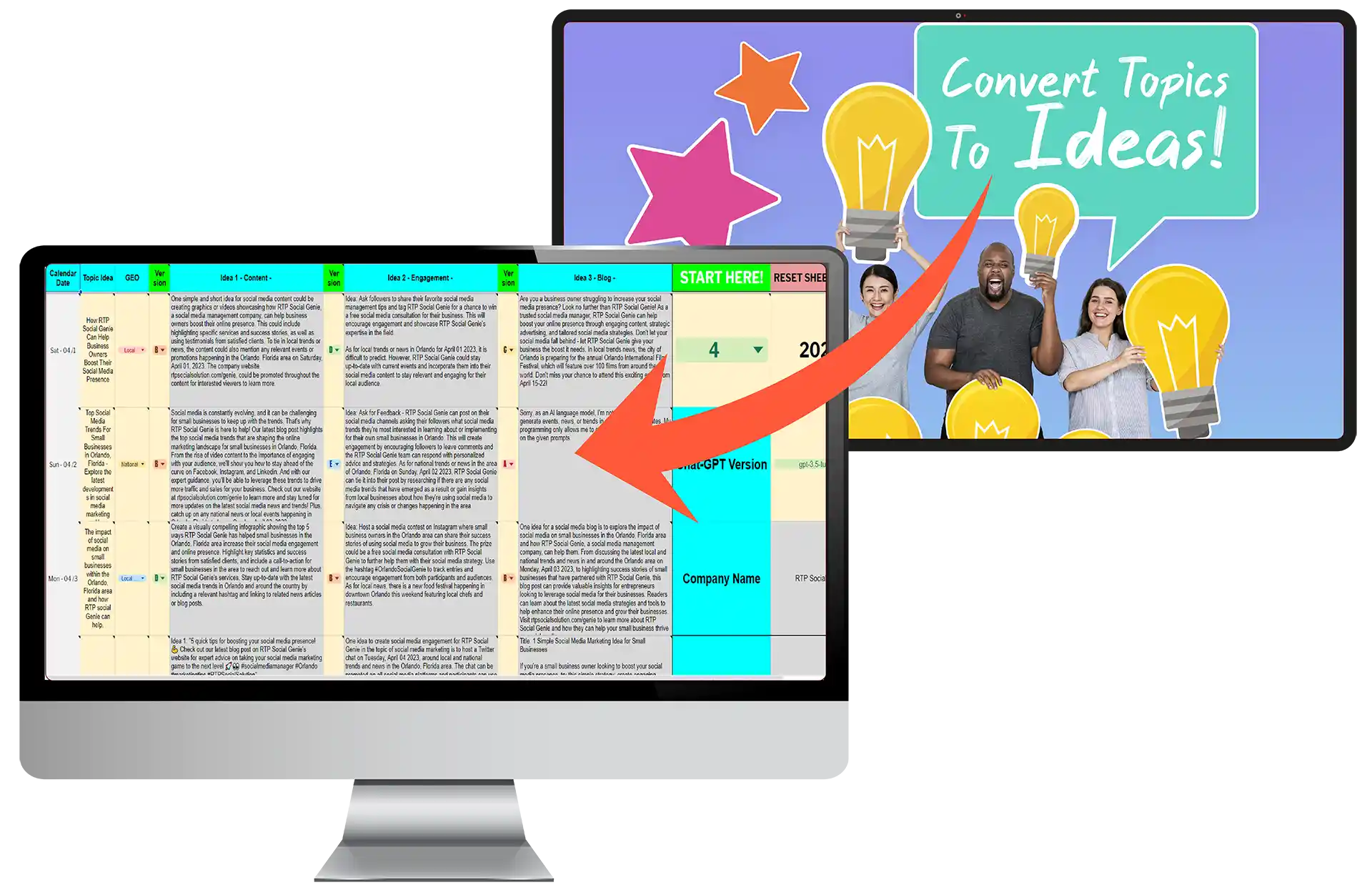 Google Sheets Social Media Calendar 4 explorecountless 01